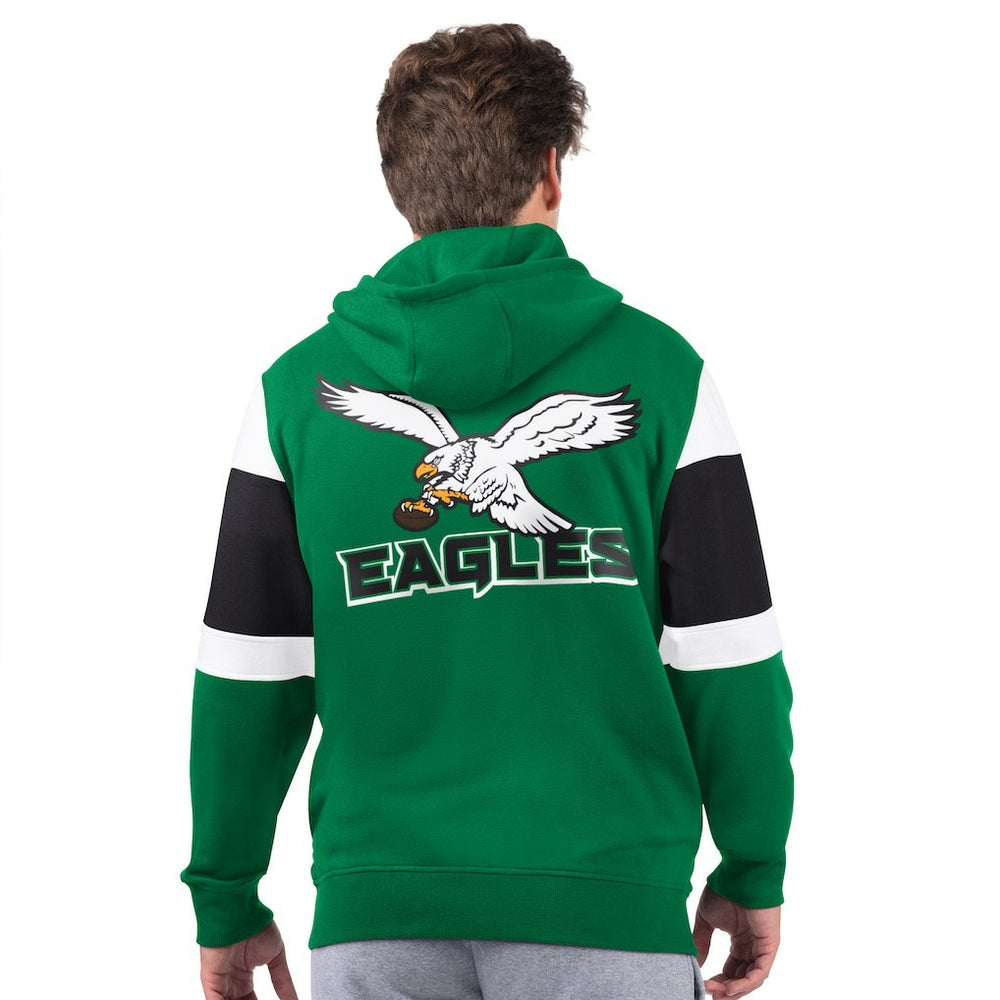 Philadelphia Eagles  Starter Extreme Vintage Logo Full-Zip Hoodie