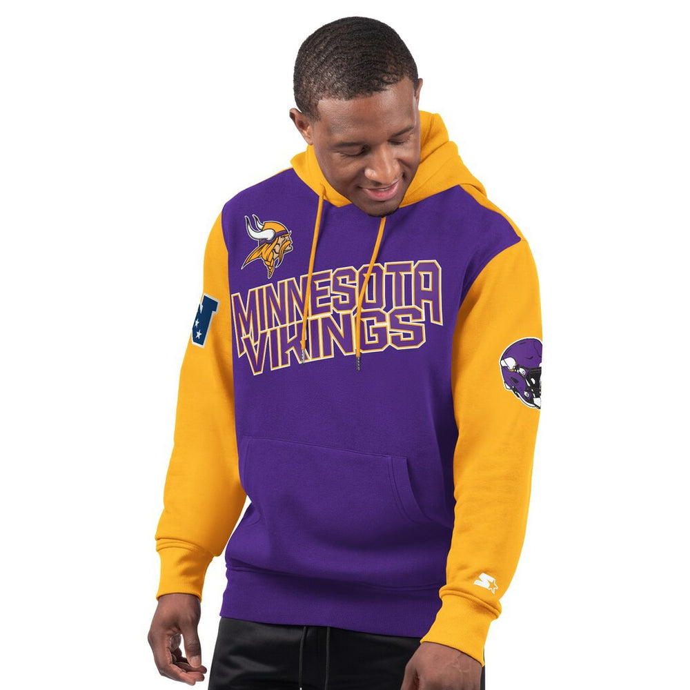 Minnesota Vikings  Starter Extreme Pullover Hoodie