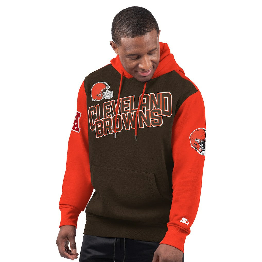 Cleveland Browns  Starter Extreme Pullover Hoodie