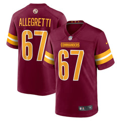 Washington Commanders Nike Nick Allegretti  Game Jersey