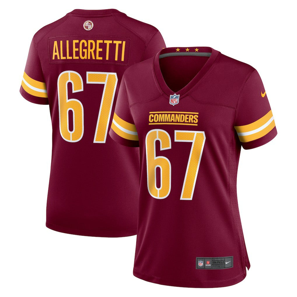 Washington Commanders Nike Nick Allegretti  Women's Game Jersey