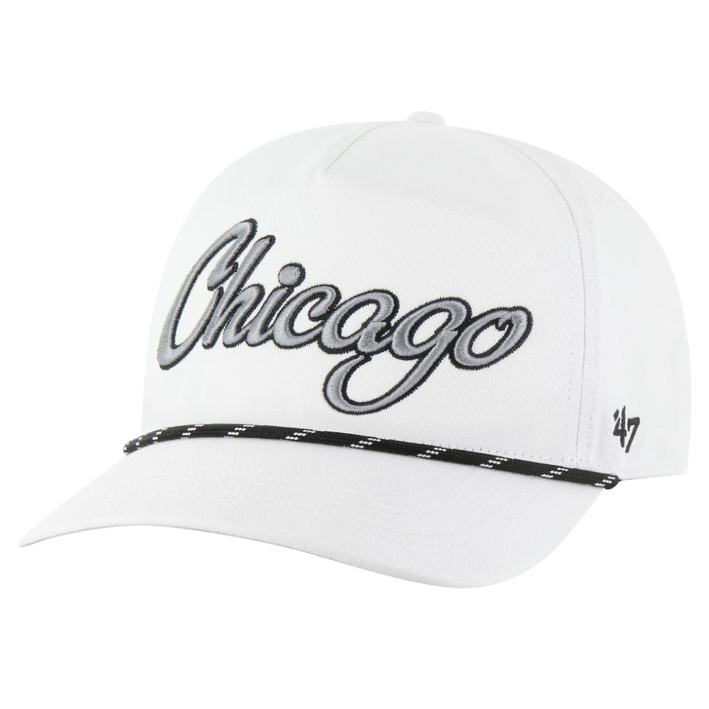 Chicago White Sox '47 Overhand Speckle Hitch Rope Adjustable Hat | MLB New