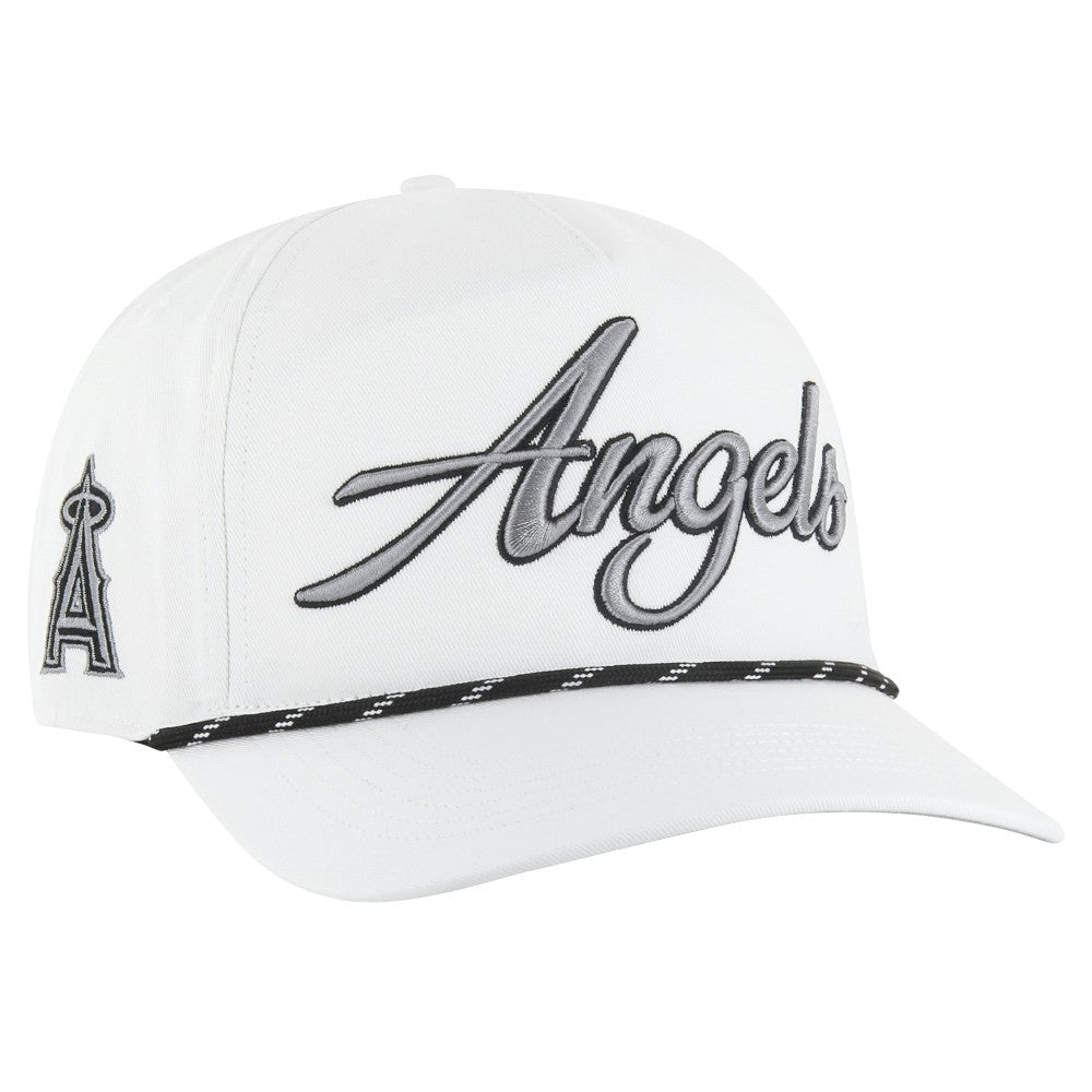 Los Angeles Angels '47 Overhand Speckle Hitch Rope Adjustable Hat | MLB Sale