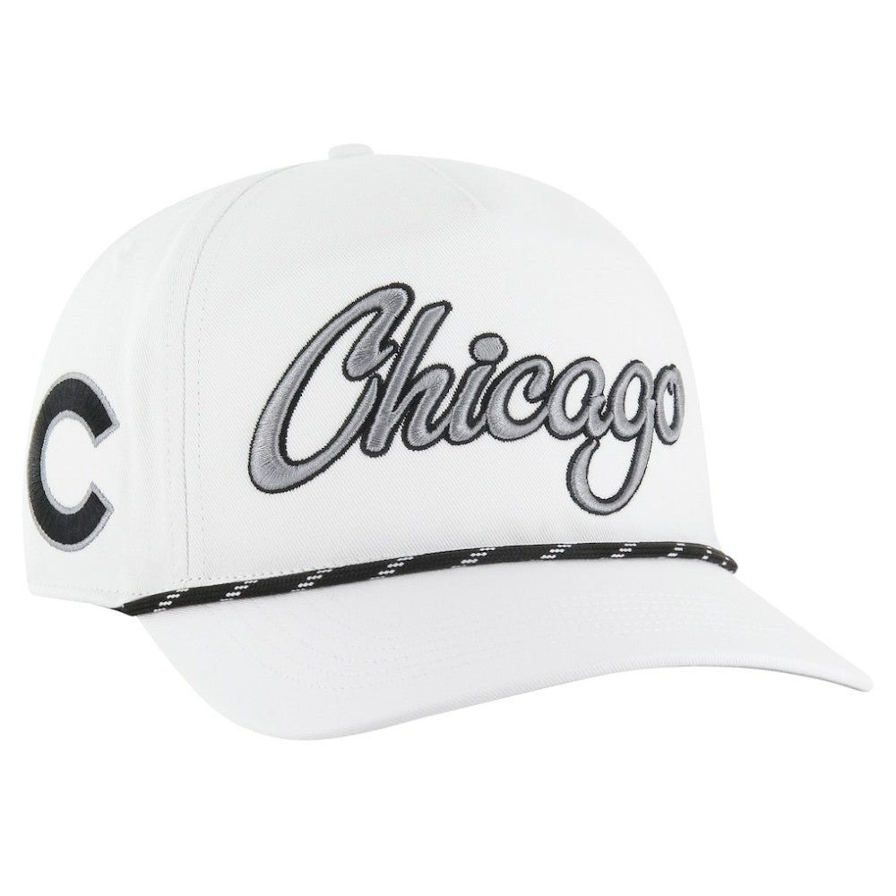 Chicago Cubs '47 Overhand Speckle Hitch Rope Adjustable Hat | MLB US