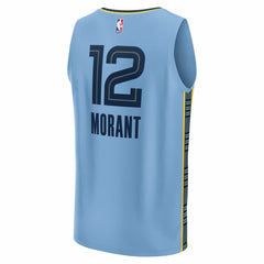 Ja Morant Memphis Grizzlies Fast Break Replica Player Jersey Discount