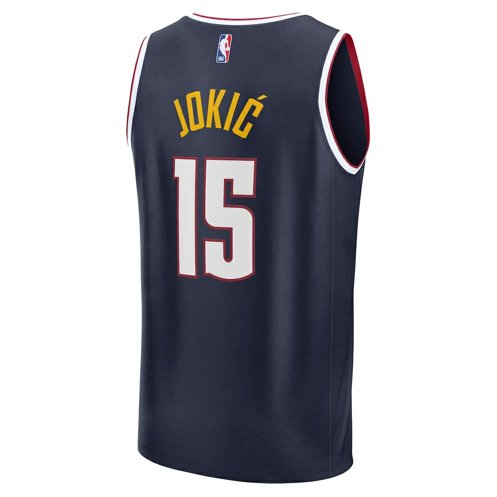 Nikola Jokic Denver Nuggets Fast Break Replica Player Jersey Discount