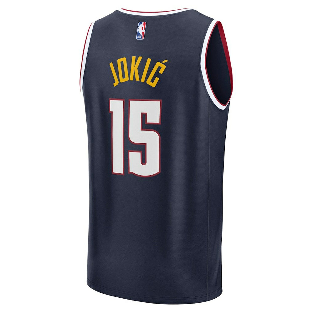 Nikola Jokic Denver Nuggets Fast Break Replica Player Jersey Discount
