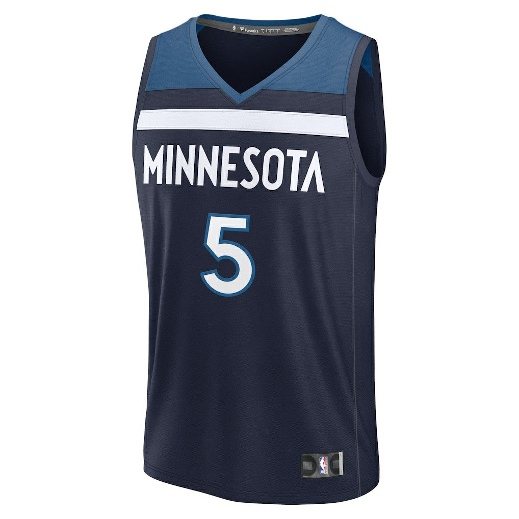 Anthony Edwards Minnesota Timberwolves Fast Break Replica Player Jersey For Sale