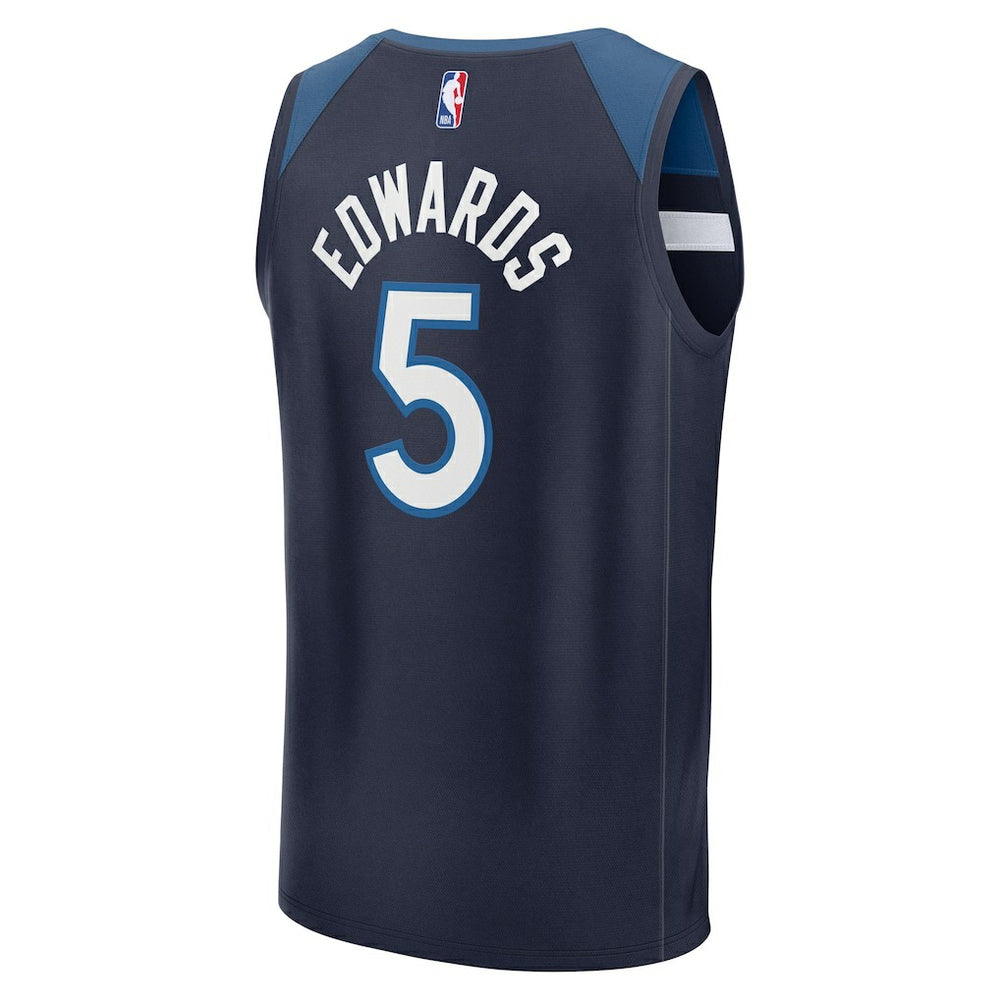 Anthony Edwards Minnesota Timberwolves Fast Break Replica Player Jersey For Sale