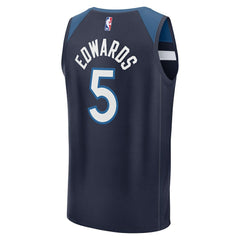 Anthony Edwards Minnesota Timberwolves Fast Break Replica Player Jersey For Sale