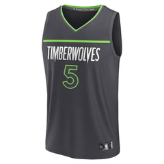 Anthony Edwards Minnesota Timberwolves Fast Break Replica Player Jersey Online