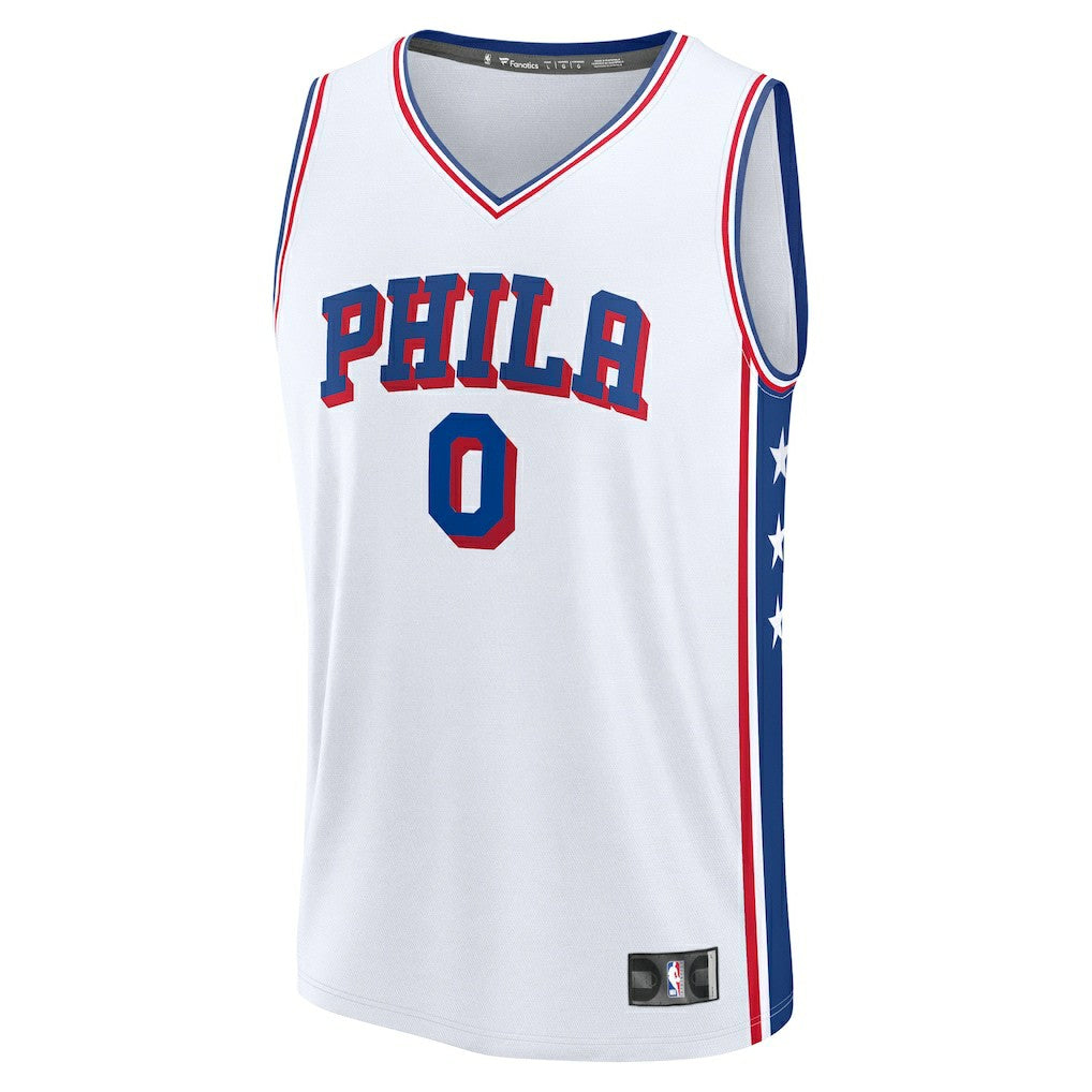 Tyrese Maxey Philadelphia 76ers Fast Break Replica Player Jersey Discount