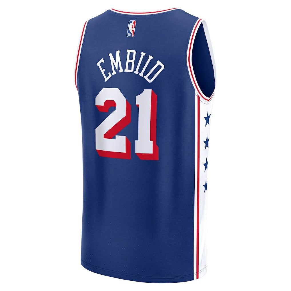 Joel Embiid Philadelphia 76ers Youth Fast Break Replica Player Jersey Outlet