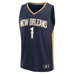 Zion Williamson New Orleans Pelicans Fast Break Replica Player Jersey For Sale