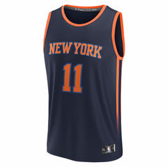 Jalen Brunson New York Knicks Fast Break Replica Player Jersey Discount