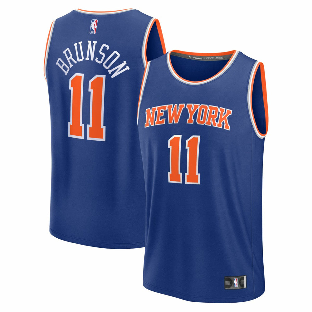 Jalen Brunson New York Knicks Youth Fast Break Replica Player Jersey Online