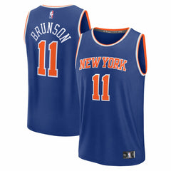 Jalen Brunson New York Knicks Youth Fast Break Replica Player Jersey Online