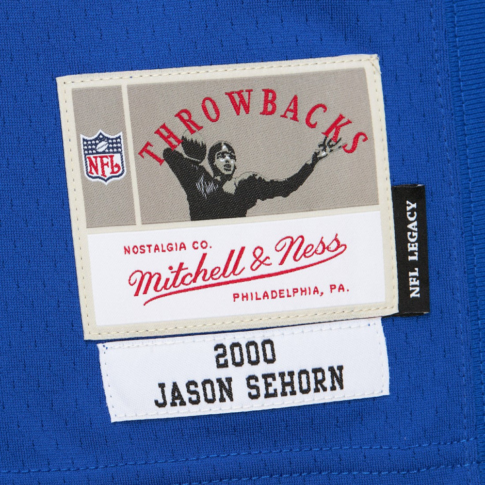 New York Giants Mitchell & Ness Jason Sehorn  2000 Legacy Replica Jersey