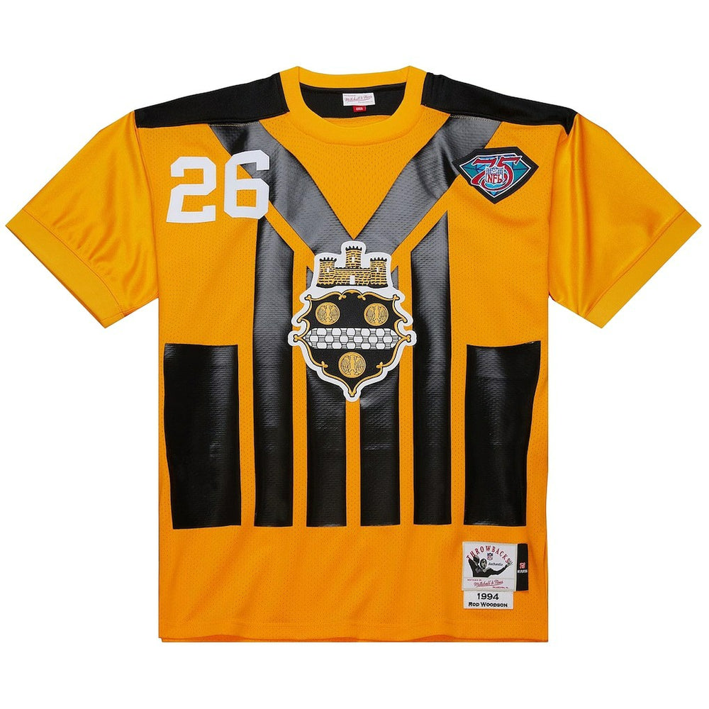 Pittsburgh Steelers Mitchell & Ness Rod Woodson  1994 Authentic Throwback Retired Player Jersey