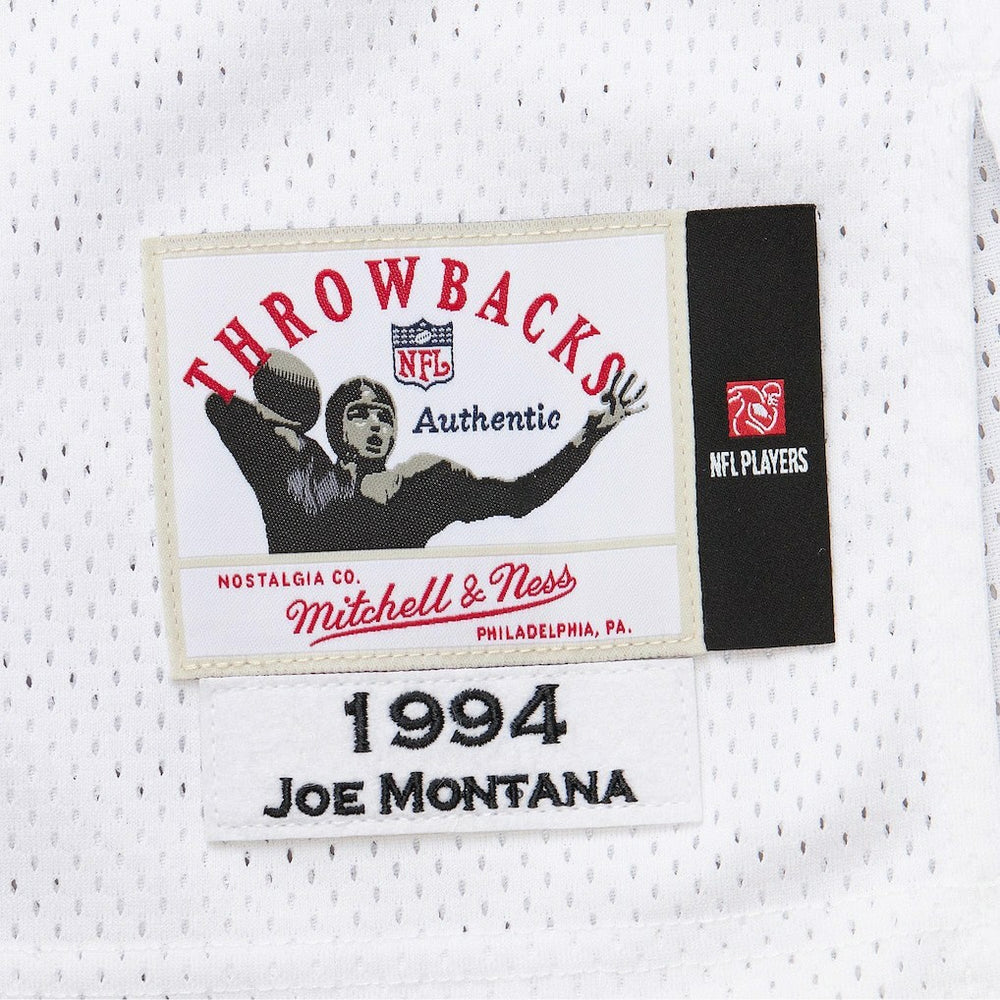 Kansas City Chiefs Mitchell & Ness Joe Montana  1994 Authentic Throwback Retired Player Jersey