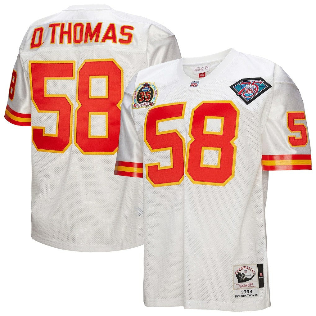 Kansas City Chiefs Mitchell & Ness Derrick Thomas  1994 Authentic Throwback Retired Player Jersey