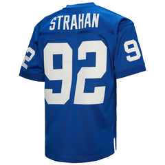 New York Giants Mitchell & Ness Michael Strahan  1994 Authentic Throwback Retired Player Jersey