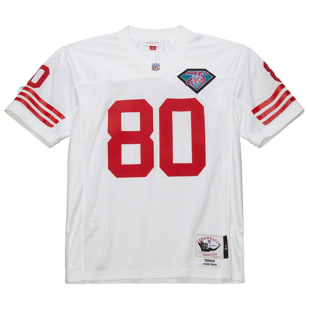 San Francisco 49ers Mitchell & Ness Jerry Rice  1994 Authentic Throwback Retired Player Jersey