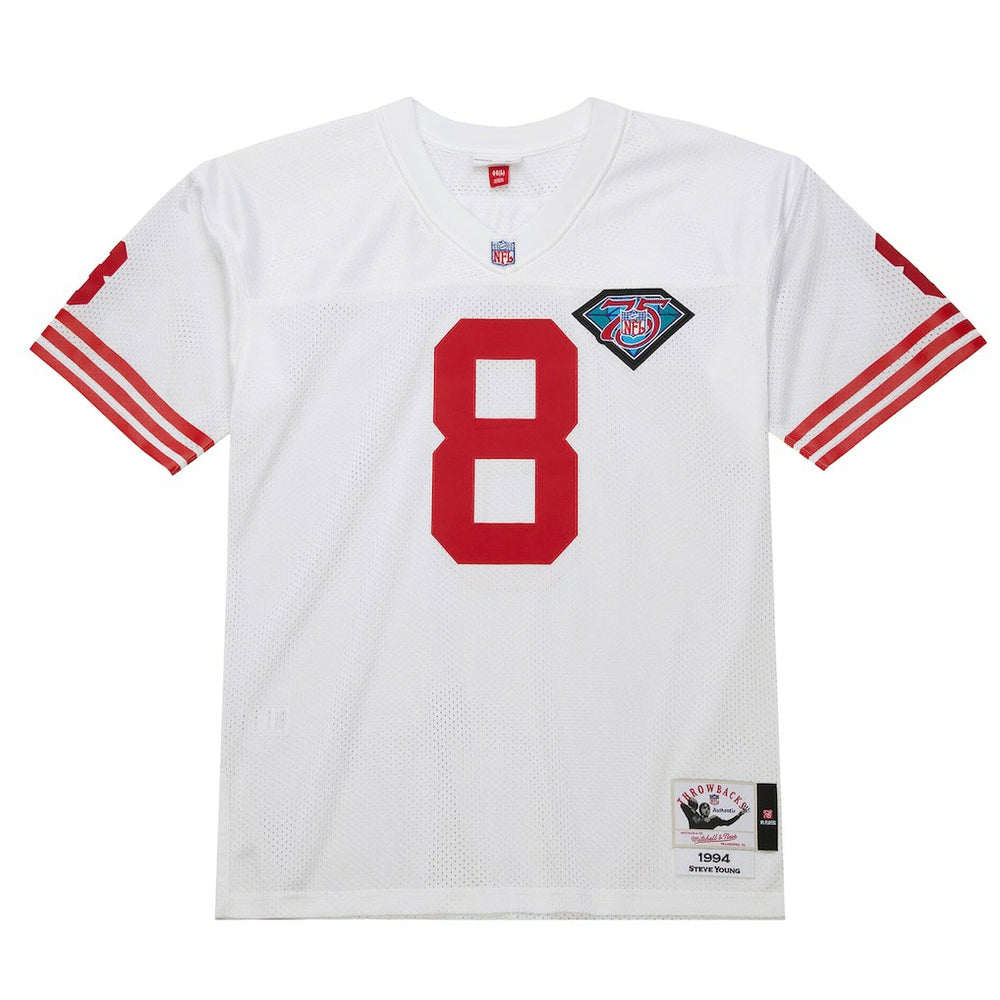 San Francisco 49ers Mitchell & Ness Steve Young  1994 Authentic Throwback Retired Player Jersey