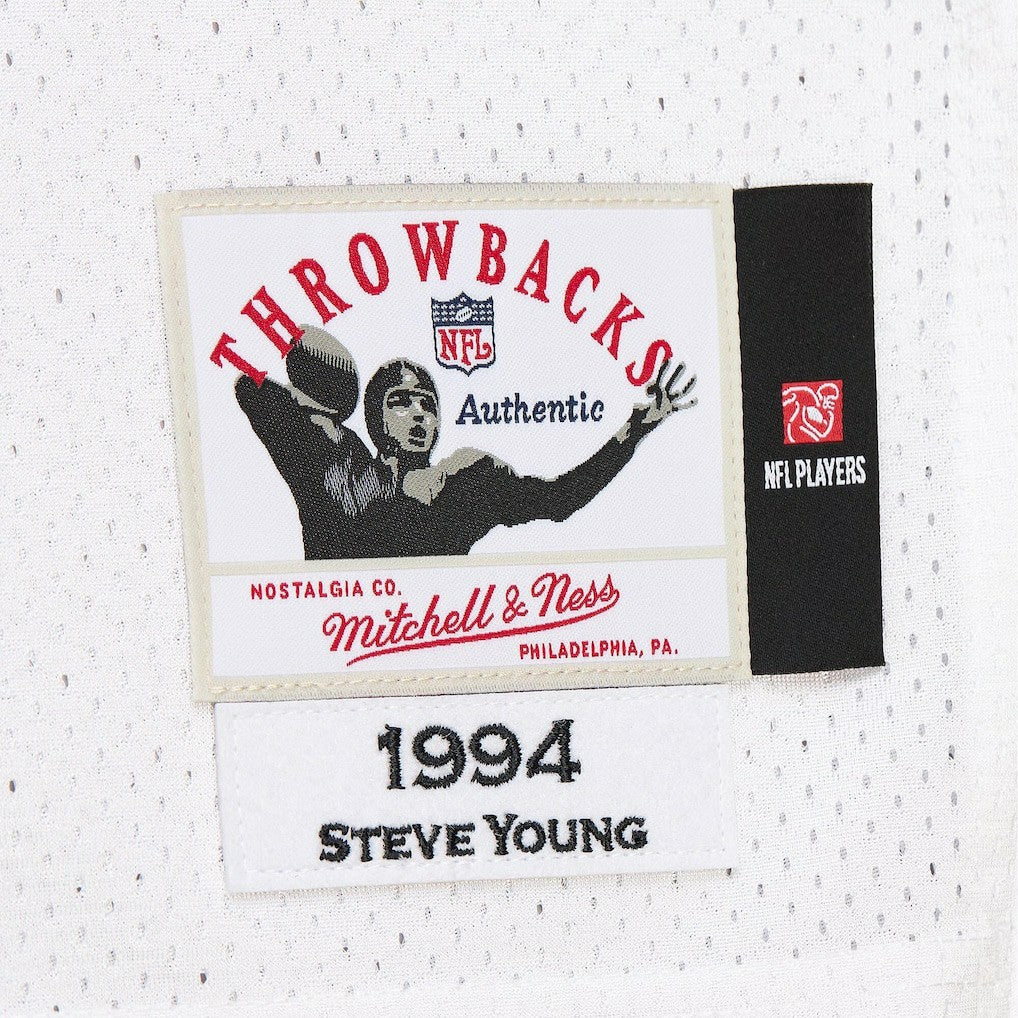 San Francisco 49ers Mitchell & Ness Steve Young  1994 Authentic Throwback Retired Player Jersey