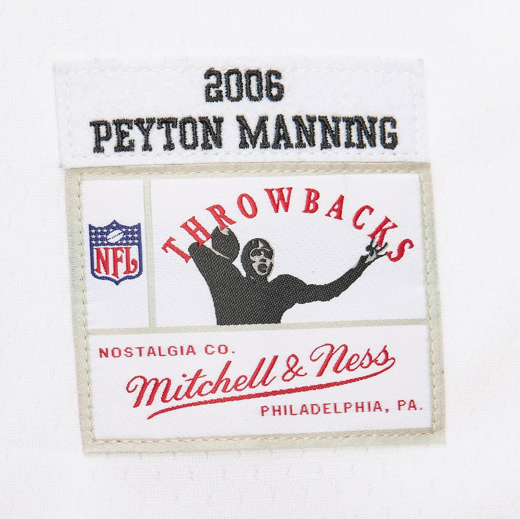 Indianapolis Colts Mitchell & Ness Peyton Manning  Player Name & Number Hoodie Legacy Jersey