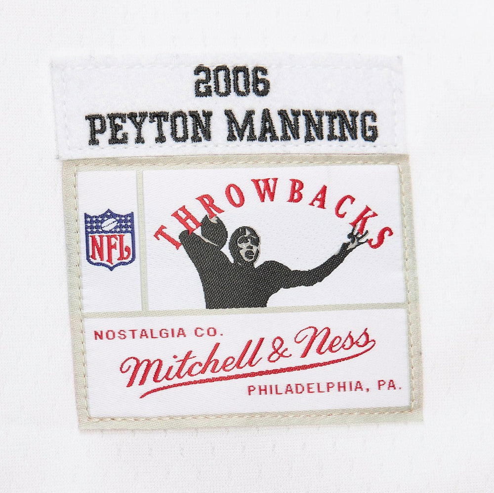 Indianapolis Colts Mitchell & Ness Peyton Manning  Player Name & Number Hoodie Legacy Jersey