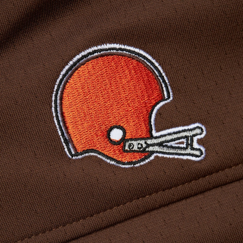 Cleveland Browns Mitchell & Ness Jim Brown  Player Name & Number Hoodie Legacy Jersey