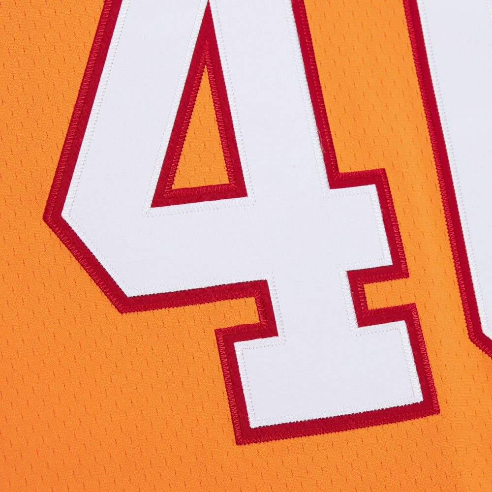 Tampa Bay Buccaneers Mitchell & Ness Mike Alstott  Player Name & Number Hoodie Legacy Jersey