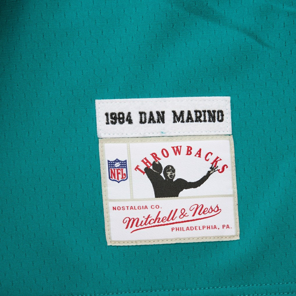 Miami Dolphins Mitchell & Ness Dan Marino  Player Name & Number Hoodie Legacy Jersey