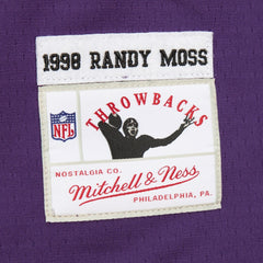 Minnesota Vikings Mitchell & Ness Randy Moss  Player Name & Number Hoodie Legacy Jersey