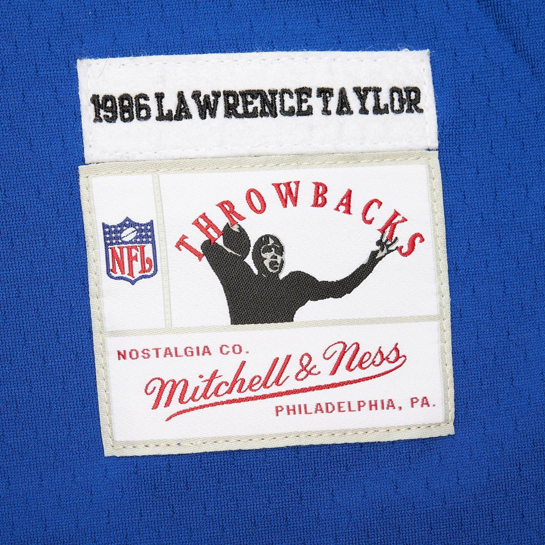 New York Giants Mitchell & Ness Lawrence Taylor  Player Name & Number Hoodie Legacy Jersey