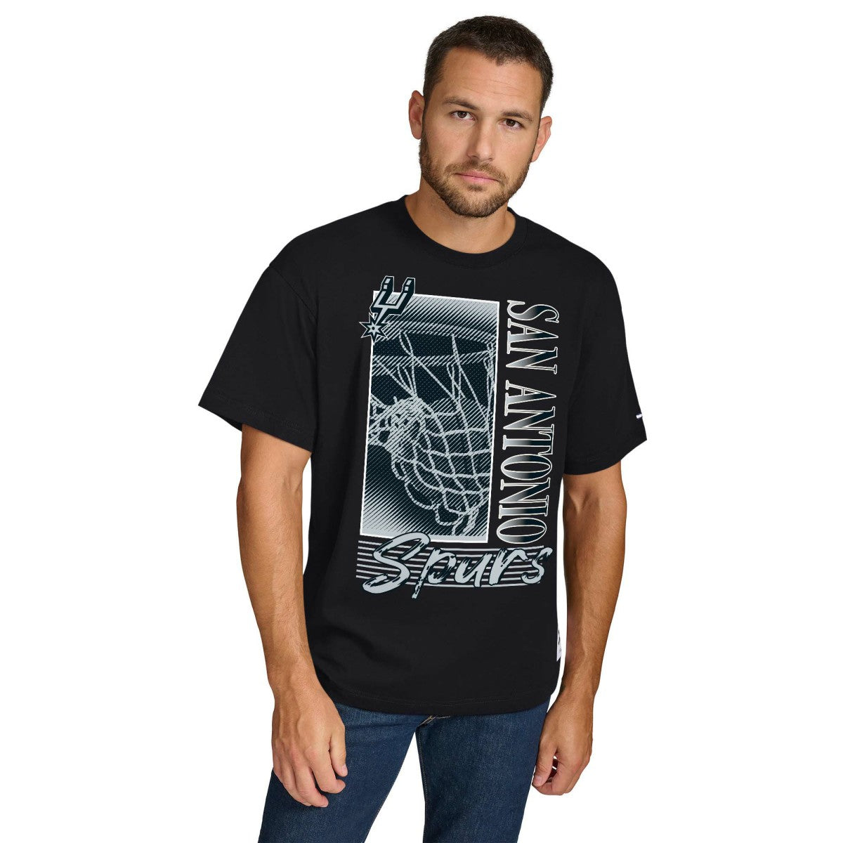 San Antonio Spurs Tommy Jeans Noah Swish T-Shirt Outlet