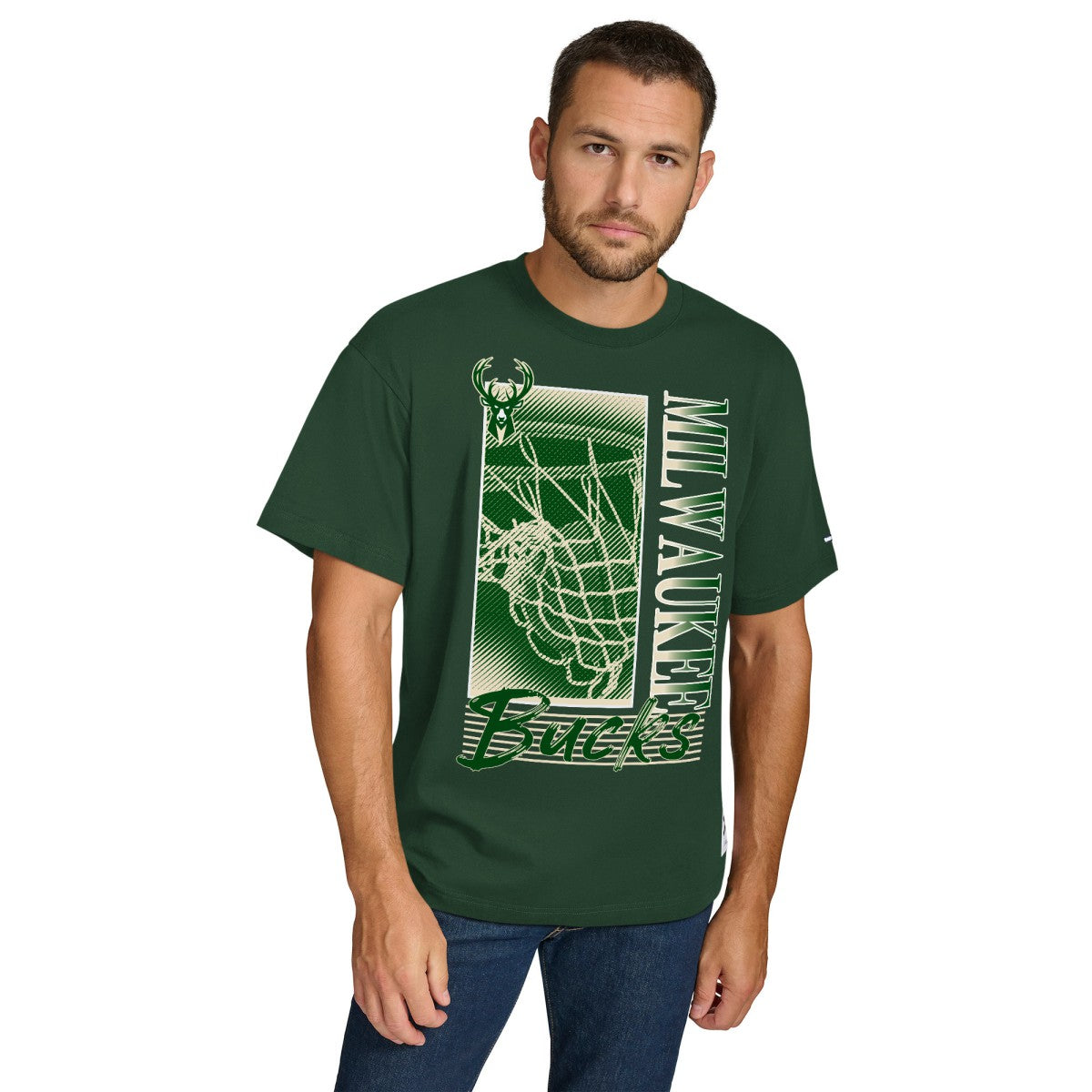 Milwaukee Bucks Tommy Jeans Noah Swish T-Shirt Online