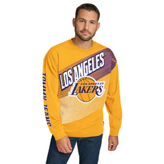Los Angeles Lakers Tommy Jeans Lucas Long Sleeve T-Shirt Discount