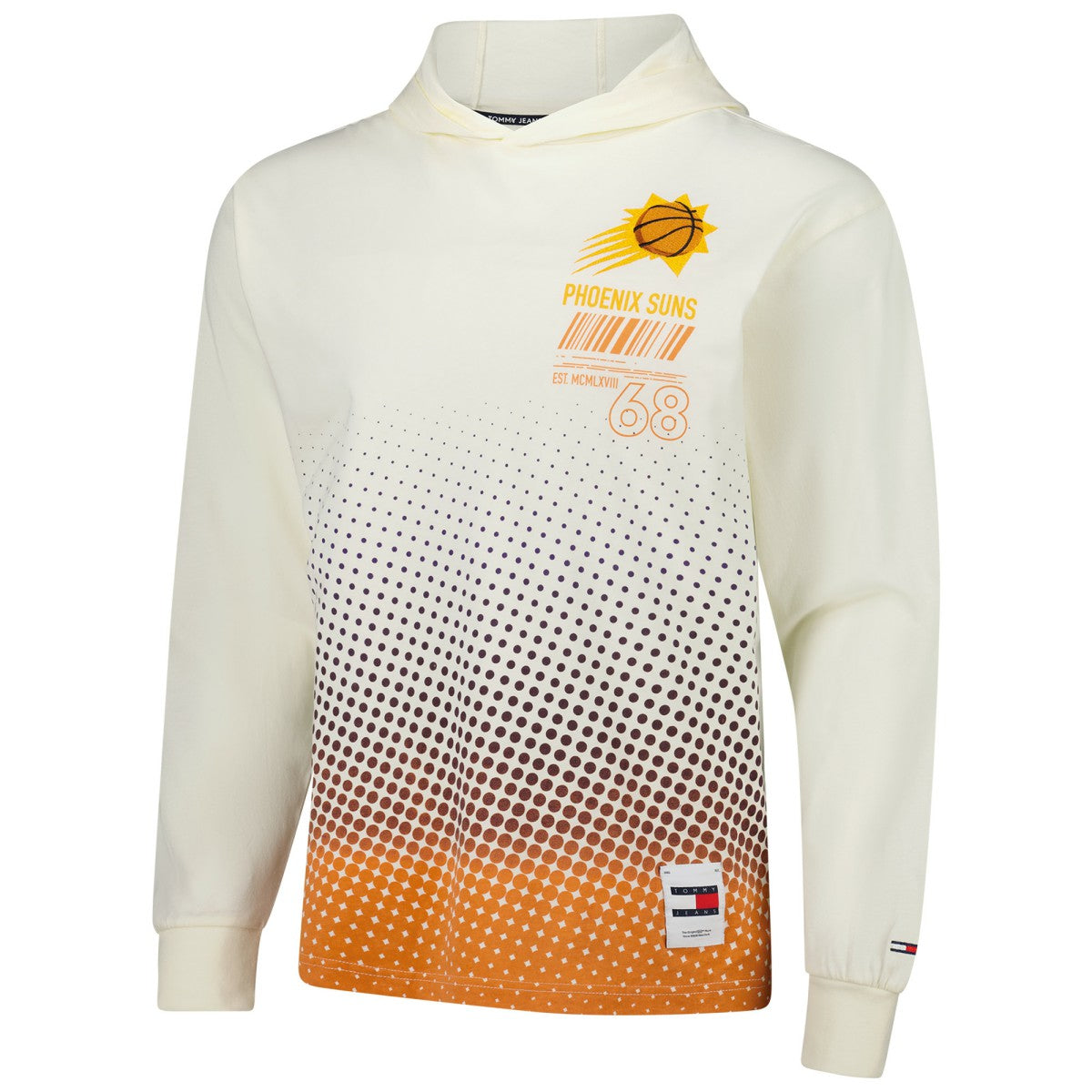 Phoenix Suns Tommy Jeans Ben Long Sleeve Hoodie T-Shirt On Sale