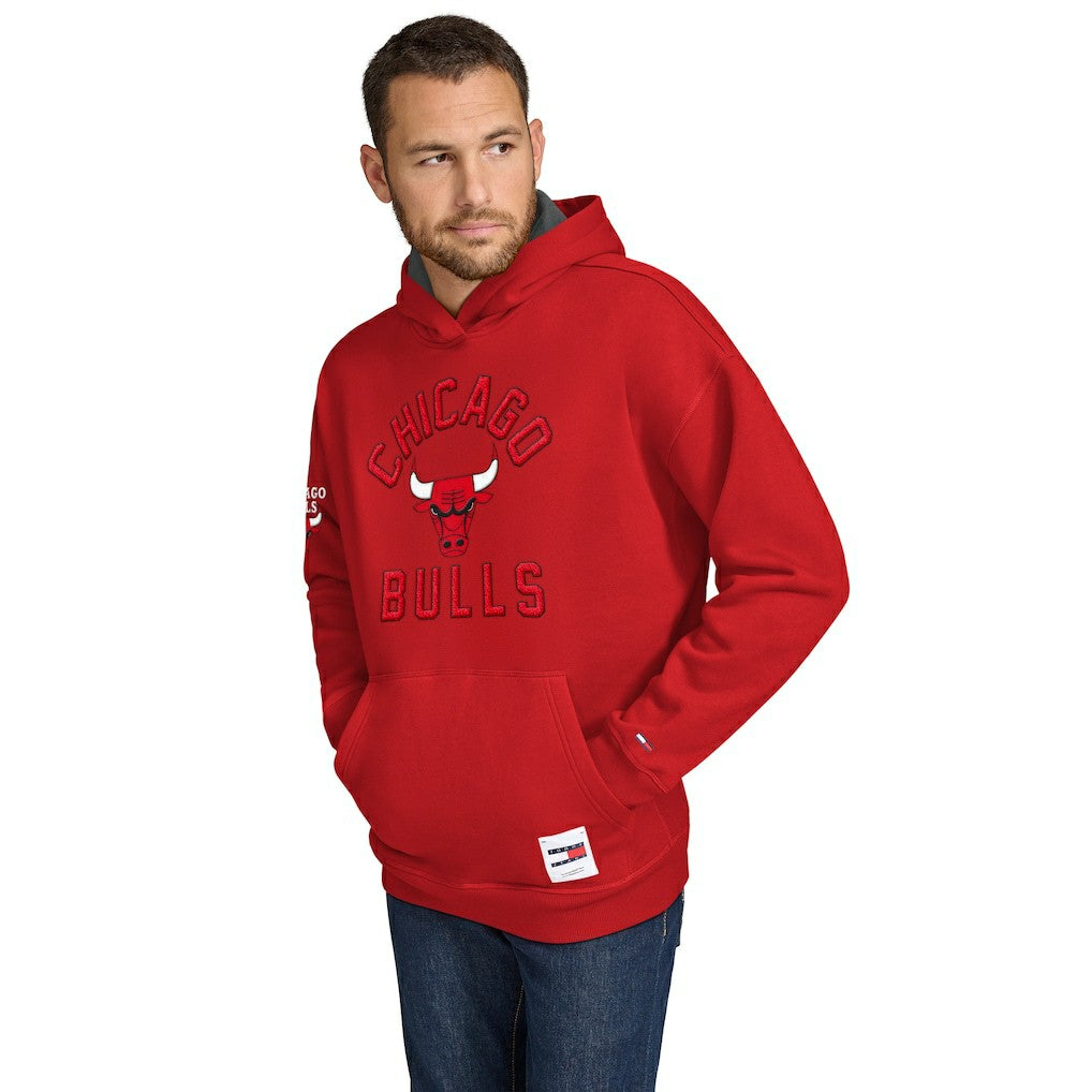 Chicago Bulls Tommy Jeans Sebastian Pullover Hoodie Online