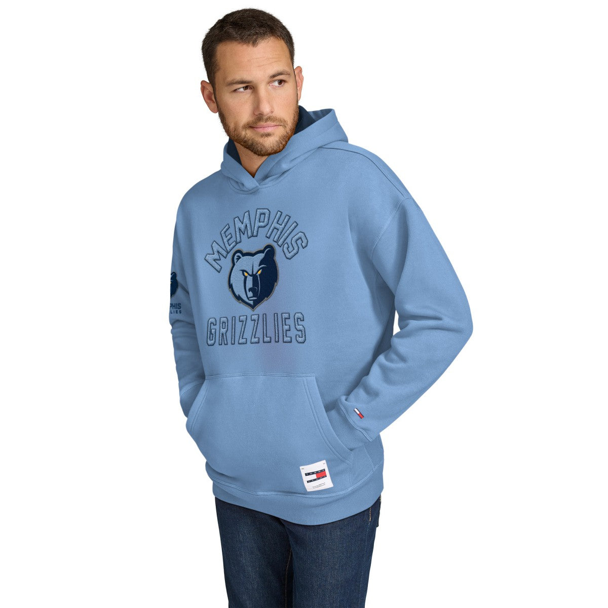 Memphis Grizzlies Tommy Jeans Sebastian Pullover Hoodie On Sale