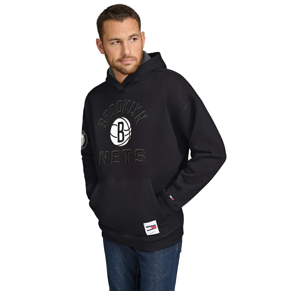 Brooklyn Nets Tommy Jeans Sebastian Pullover Hoodie Discount