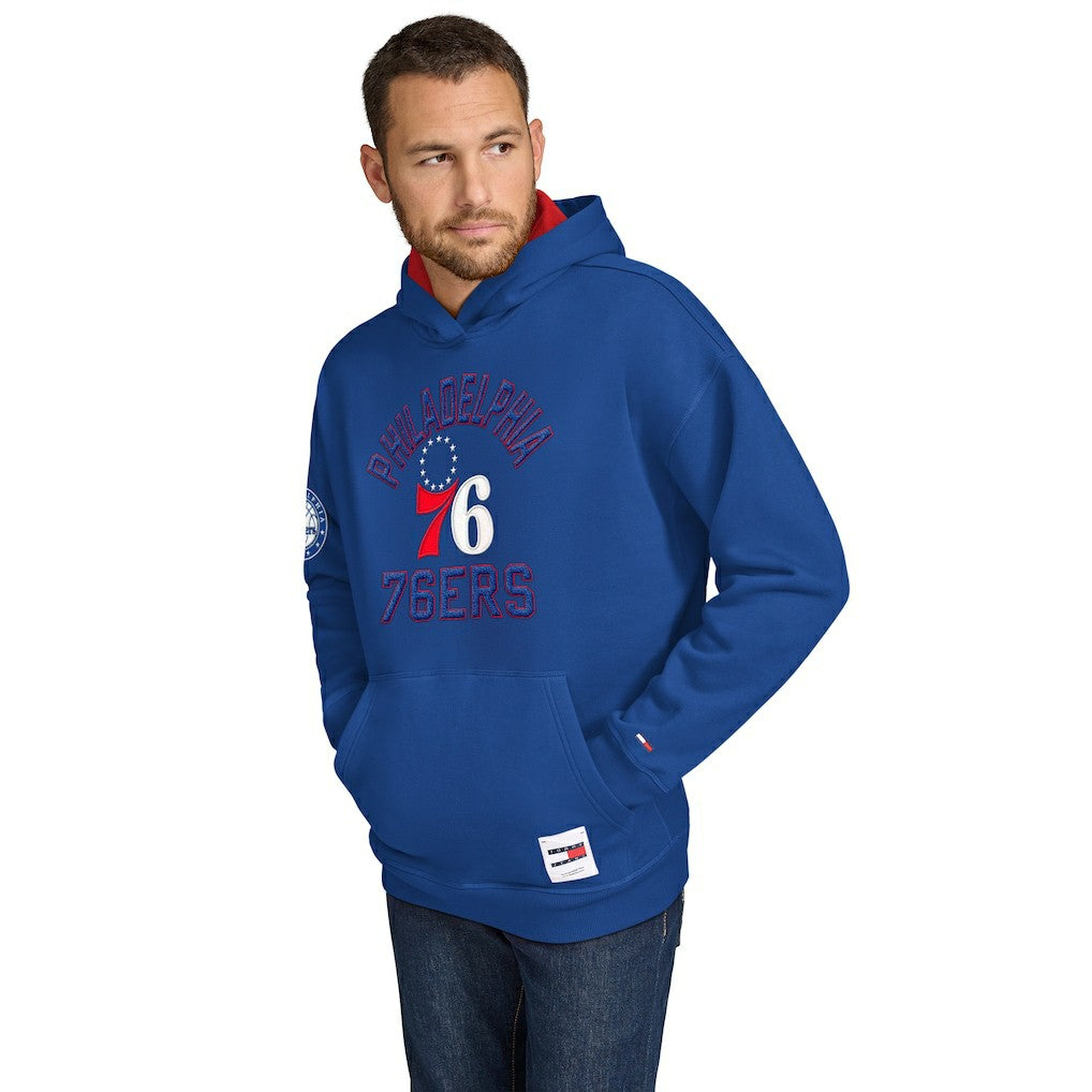 Philadelphia 76ers Tommy Jeans Sebastian Pullover Hoodie Discount