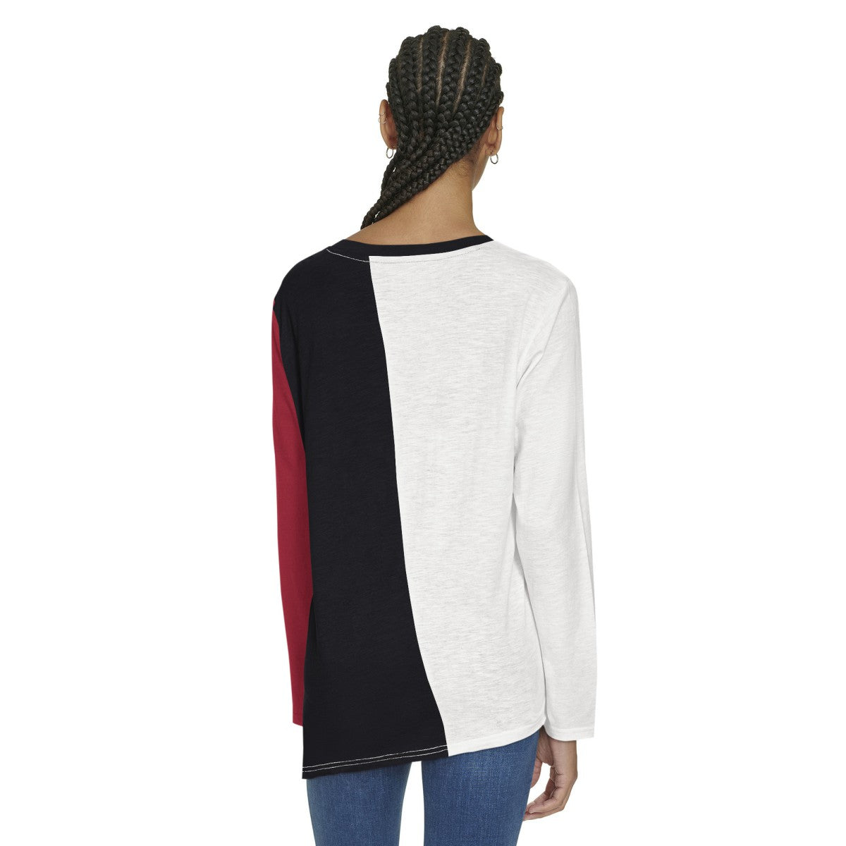 Miami Heat Tommy Jeans Women's Amelia Color Blocked Long Sleeve T-Shirt Discount