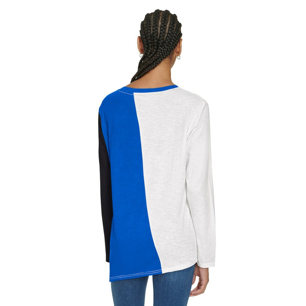 Orlando Magic Tommy Jeans Women's Amelia Color Blocked Long Sleeve T-Shirt New