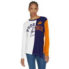 Phoenix Suns Tommy Jeans Women's Amelia Color Blocked Long Sleeve T-Shirt Outlet