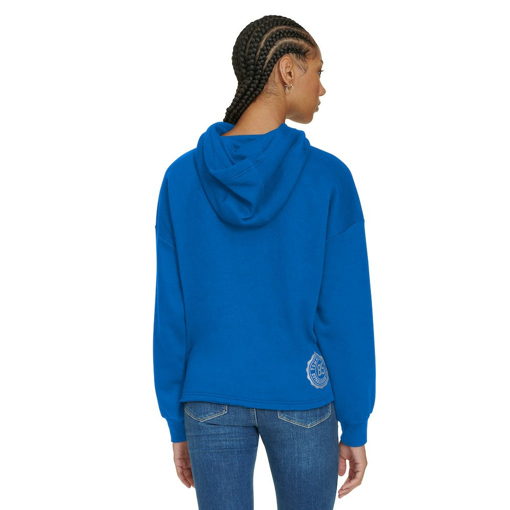 Dallas Mavericks Tommy Jeans Women's Stella Cropped Pullover Hoodie sale Discount