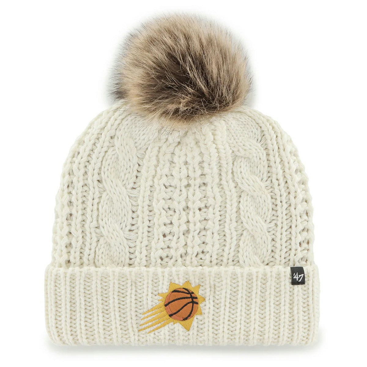 Phoenix Suns '47 Women's Meeko Cuffed Knit Hat with Pom Discount