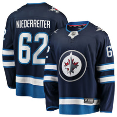 Nino Niederreiter Winnipeg Jets Fanatics Home Premier Breakaway Player Jersey Discount